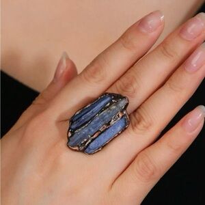 Elegant Blue Stone Ring